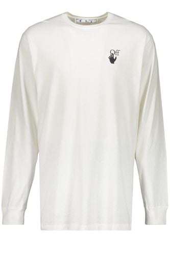 Off-White Logo Print T-shirt - Off-White - Modalova