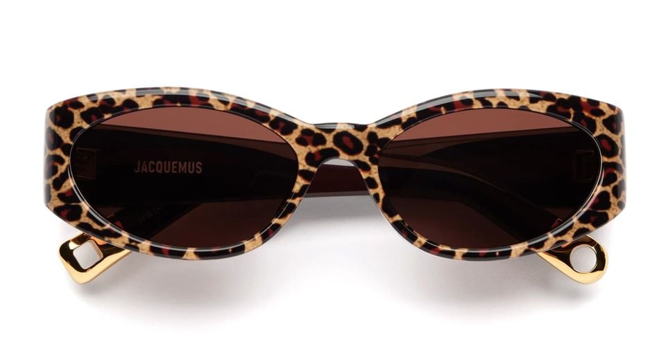 Ovalo - Leopard Sunglasses - Jacquemus - Modalova