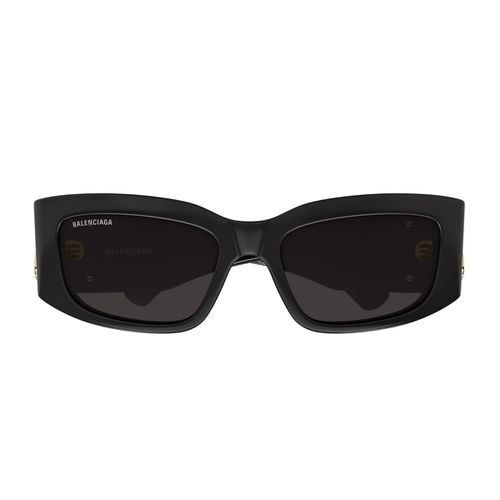 Balenciaga Bb0360s Linea Everyday 005 Black Grey Sunglasses - Balenciaga Eyewear - Modalova