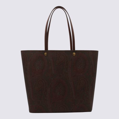Etro Brown Multicolour Tote Bag - Etro - Modalova