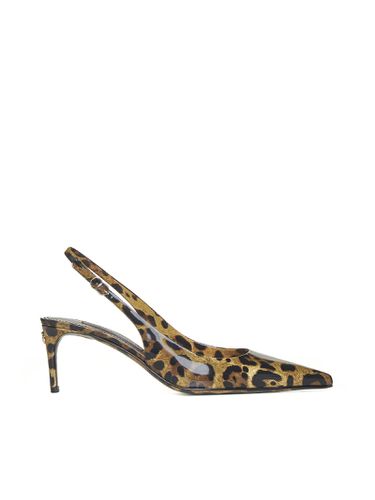 Animalier Slingback Pumps - Dolce & Gabbana - Modalova