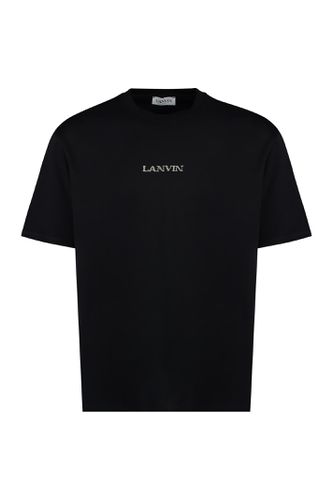 Lanvin Logo Cotton T-shirt - Lanvin - Modalova