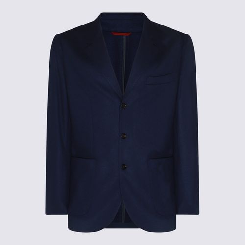 Brunello Cucinelli Blue Wool Blazer - Brunello Cucinelli - Modalova