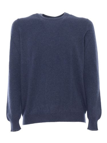 Crew-neck L/s Knitted Sweater Man - Fedeli - Modalova