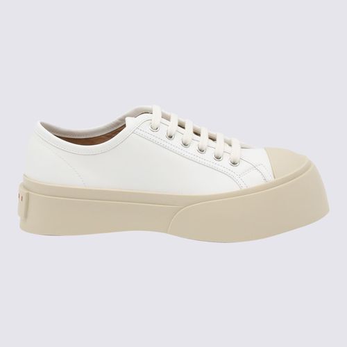 Marni White Leather Pablo Sneakers - Marni - Modalova