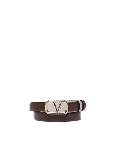 Reversible Vlogo Signature Belt - Valentino Garavani - Modalova