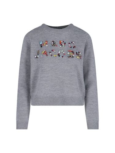 Marc Jacobs Sweater With Gems - Marc Jacobs - Modalova