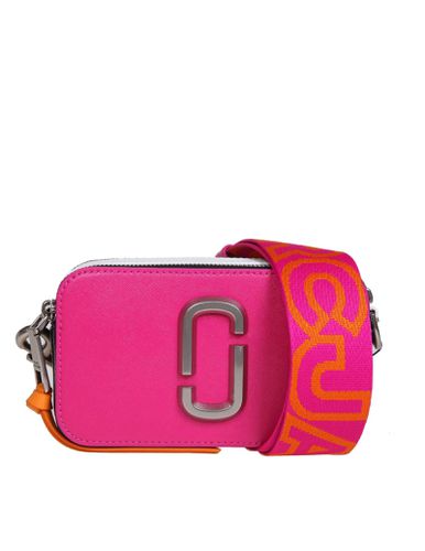 Borsa Snapshot In Pelle Colore Fucsia - Marc Jacobs - Modalova