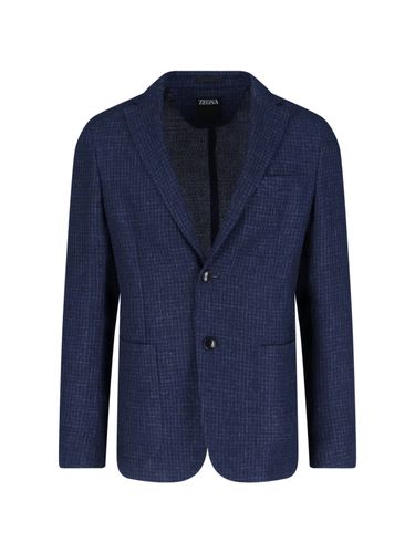 Zegna Single-breasted Blazer - Zegna - Modalova