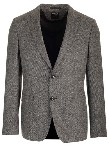 Zegna Black And White Jacket - Zegna - Modalova