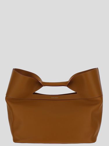 The Bow Logo Printed Tote Bag - Alexander McQueen - Modalova