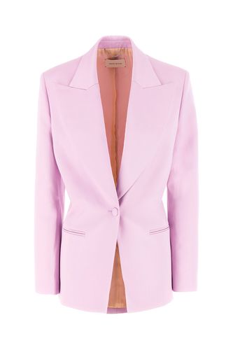 Lilac Lyocell Blend Oversize Blazer - Magda Butrym - Modalova