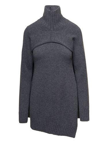 Two-piece Sweater With High-neck In Wool Woman - Jil Sander - Modalova