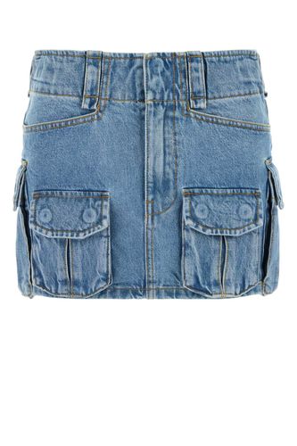 Alexander Wang Denim Mini Skirt - Alexander Wang - Modalova