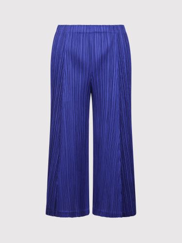 Thicker Bottoms 1 Flared Trousers - Pleats Please Issey Miyake - Modalova