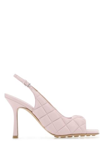 Light Pink Nappa Leather Padded Sandals - Bottega Veneta - Modalova