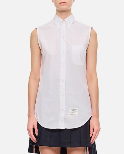 Classic Sleeveless Point Collar Shirt - Thom Browne - Modalova