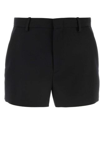 Gucci Black Wool Shorts - Gucci - Modalova