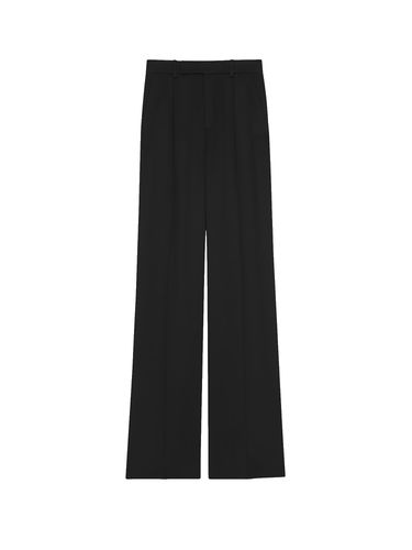 Saint Laurent Satin Flared Pants - Saint Laurent - Modalova