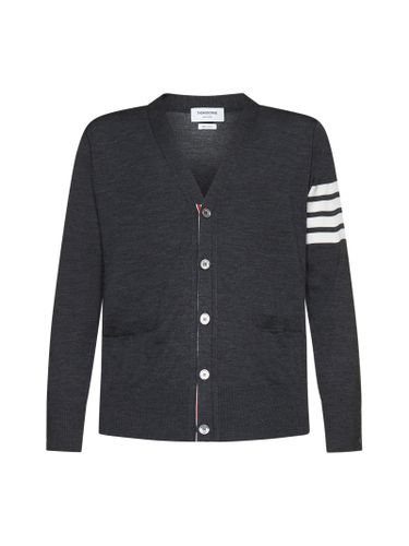 Classic V-neck Cardigan Sustainable - Thom Browne - Modalova