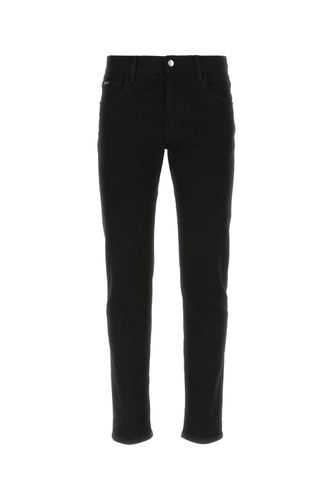 Black Stretch Denim Jeans - Dolce & Gabbana - Modalova