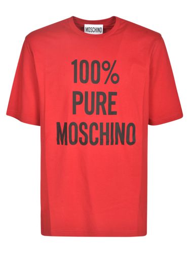 Moschino 100% Pure T-shirt - Moschino - Modalova