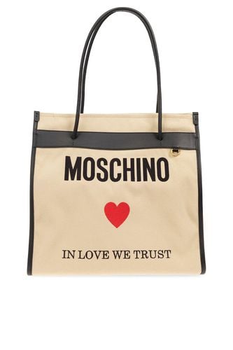Moschino Open-top Shopper Bag - Moschino - Modalova