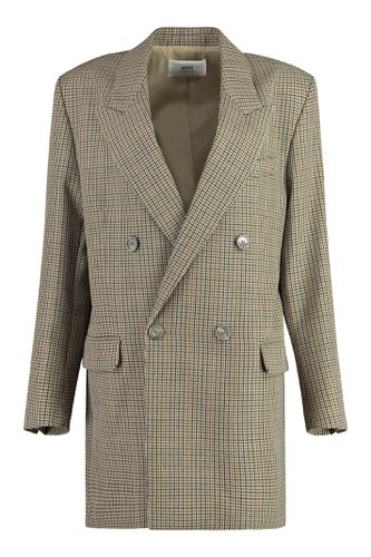 Doublebreasted Wool Blazer - Ami Alexandre Mattiussi - Modalova