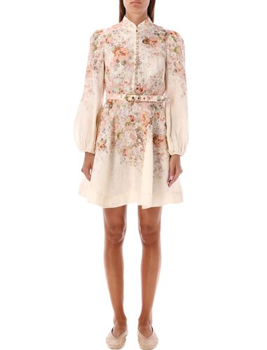 Illustration Buttoned Mini Dress - Zimmermann - Modalova