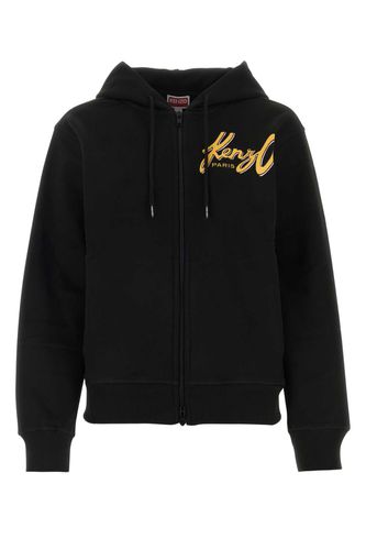 Kenzo Black Cotton Sweatshirt - Kenzo - Modalova