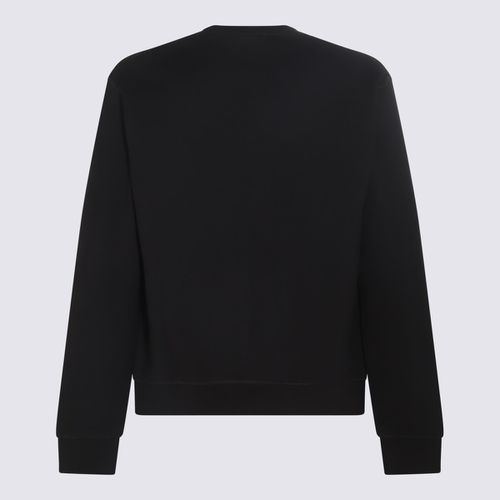 Dsquared2 Black Cotton Sweatshirt - Dsquared2 - Modalova