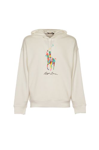 Signature Logo Embroidered Hooded Sweatshirt - Polo Ralph Lauren - Modalova