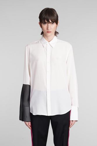 Helmut Lang Shirt In White Silk - Helmut Lang - Modalova