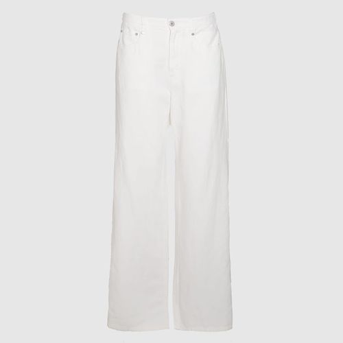 White Cotton Pants - Brunello Cucinelli - Modalova