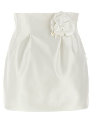 Elisabetta Franchi Flower Pin Skirt - Elisabetta Franchi - Modalova