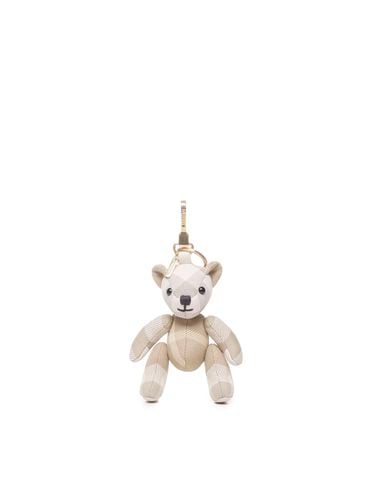 Burberry Thomas Bear Checked Charm - Burberry - Modalova