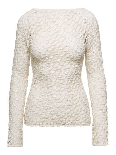 Beige Sweater With Boat Neckline In Cotton Blend Woman - Róhe - Modalova