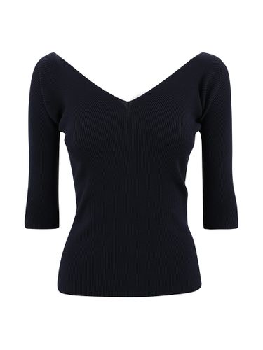 V-neck Half-sleeved Jumper - Weekend Max Mara - Modalova