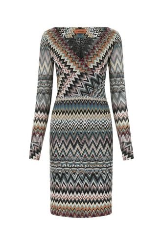 Embroidered Wool Blend Dress - Missoni - Modalova