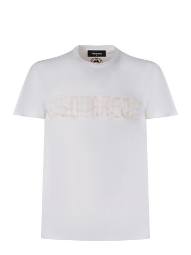 Logo-embellished Crewneck T-shirt - Dsquared2 - Modalova