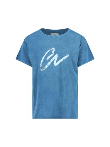 Greg Lauren gl Print T-shirt - Greg Lauren - Modalova