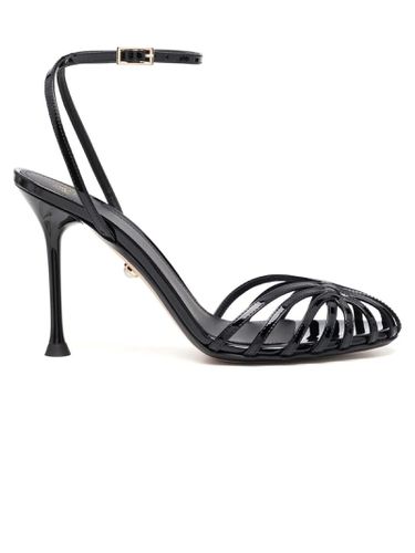 Alevì Black Calf Leather Sandals - Alevì - Modalova