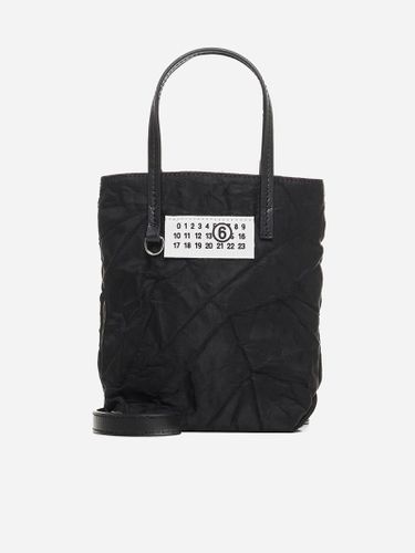 Numeric Nylon And Leather Mini Tote Bag - MM6 Maison Margiela - Modalova