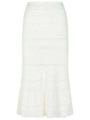 Lanvin White Cotton Skirt - Lanvin - Modalova