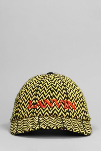Lanvin Hats In Black Cotton - Lanvin - Modalova