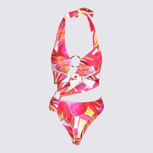 Hot Pink One Piece Beachwear - Louisa Ballou - Modalova