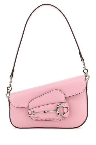 Pink Leather Mini Horsebit 1955 Handbag - Gucci - Modalova