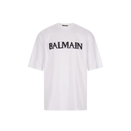 Balmain Oversize Cotton T-shirt - Balmain - Modalova