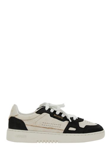 Dice Low And Low Top Sneakers With Embossed Logo And Vintage Effect In Leather Woman - Axel Arigato - Modalova