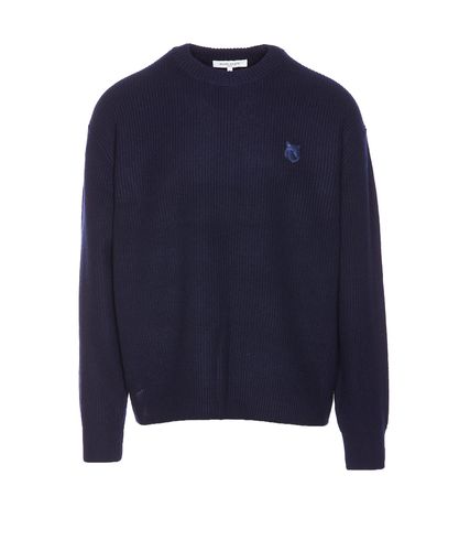 Bold Fox Head Patch Logo Sweater - Maison Kitsuné - Modalova